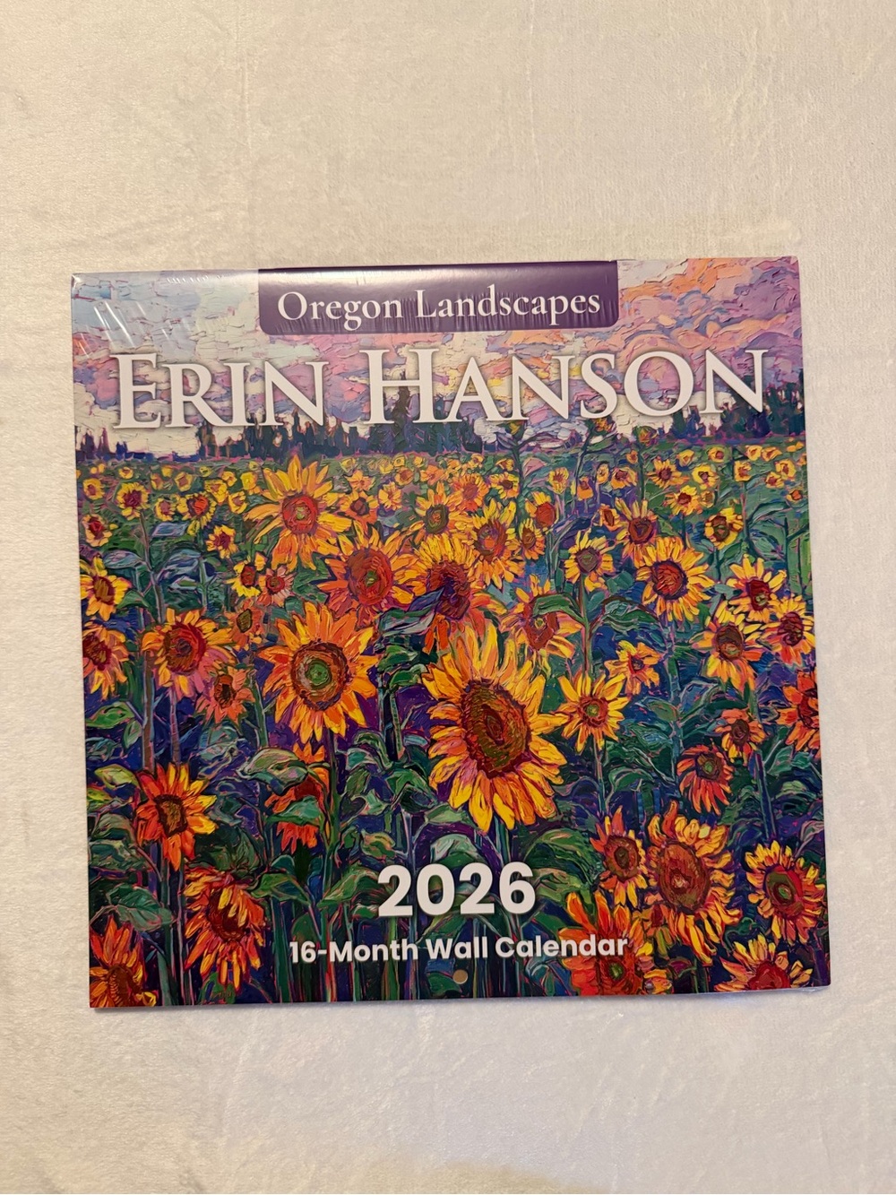 Erin Hanson Oregon Landscapes 2026 Wall Calendar